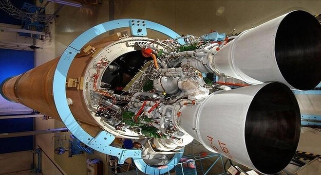 المحرك الهيدروجيني للصاروخ الروسي