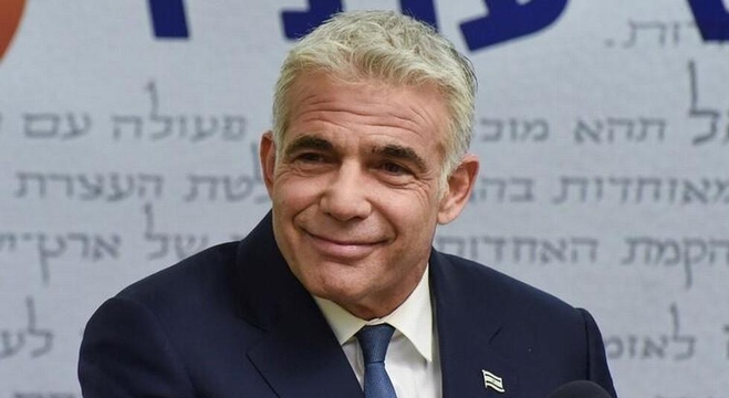 وزير الخارجية الإسرائيلي الجديد يائير لابيد