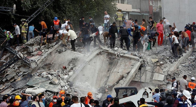زلزال المكسيك