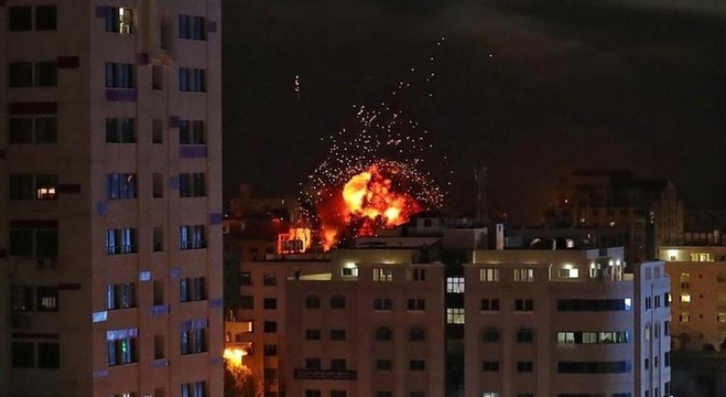 قصف الطيران الإسرائيلي على قطاع غزة