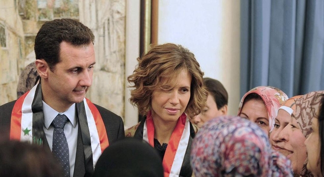 أسماء الأسد زوجة الرئيس السوري بشار الأسد