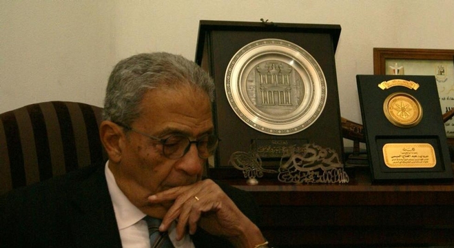 الأمين العام الأسبق لجامعة الدول العربية عمرو موسى